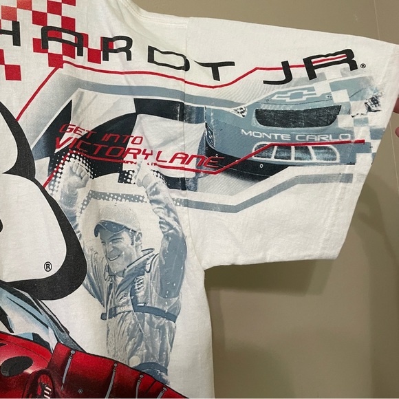 Dale Earnhardt Jr. All Over Print Front and Back Graphic Tee Size Medium - Picture 2 of 11